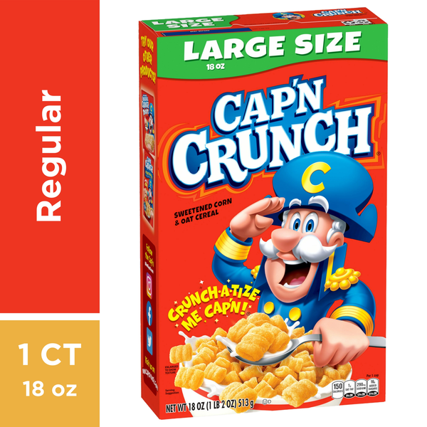 Cereal & Granola Cap'N Crunch Regular Cereal hero