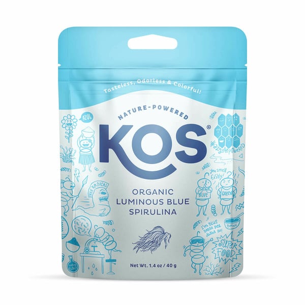 Immunity, Cold & Flu Symptoms KOS, Inc. Blue Spirulina Superfood Powder, Organic hero