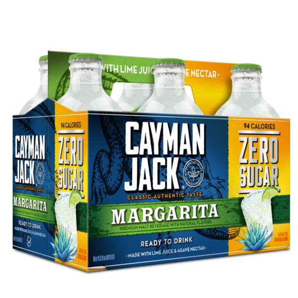 Beers & Coolers Cayman Jack Margarita Zero Sugar hero