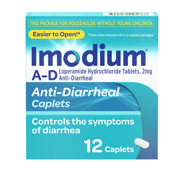 IMODIUM A-D Diarrhea Relief Caplets + Loperamide, Easier To Open hero