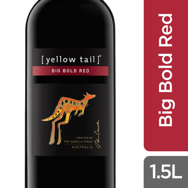 Red Wine [yellow tail] Big Bold Red hero