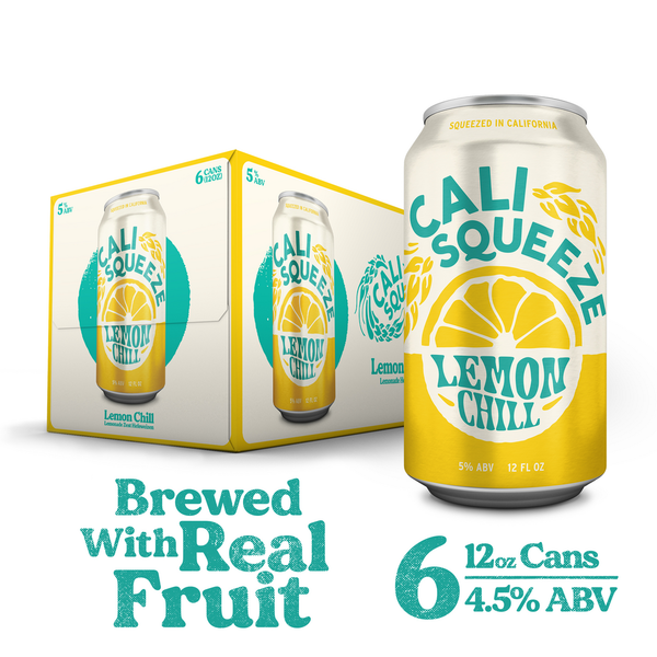 Cali Squeeze Beer, Lemon Chill hero