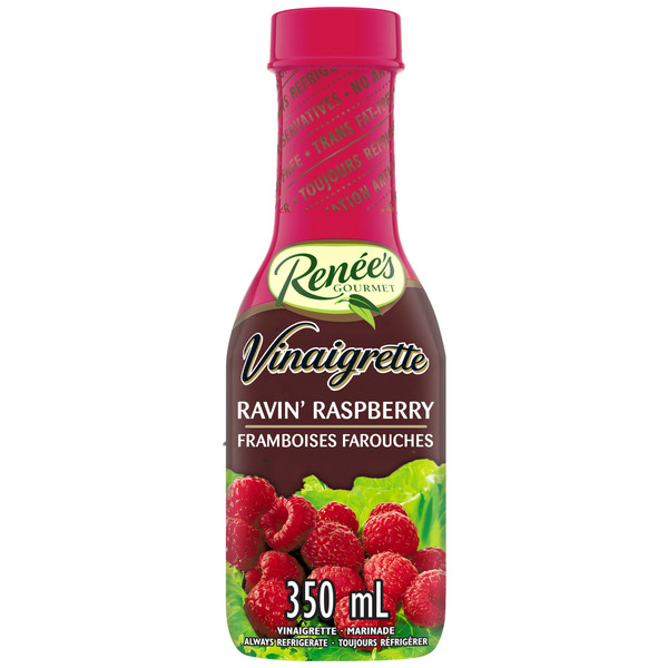 Salad Dressing & Toppings Renees Ravin' Raspberry Vinaigrette Salad Dressing hero