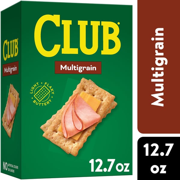 Crackers Club Crackers, Lunch Snacks, Snack Crackers, Multigrain hero