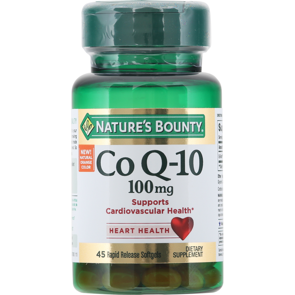 Vitamins & Supplements Nature's Bounty Co Q-10 Softgels hero