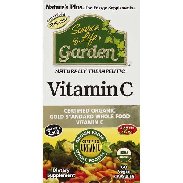 Vitamins & Supplements NaturesPlus Vitamin C, Vegan Capsules hero