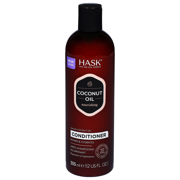 Hair Care HASK Conditioner, Nourishing, Coconut Oil hero