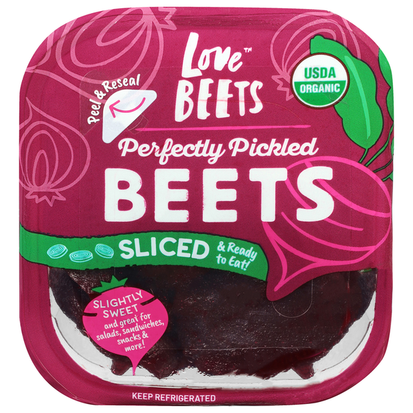 Packaged Vegetables & Fruits Love Beets Beets, Sliced hero