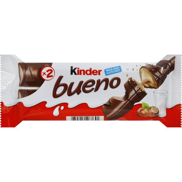 Breakfast Bars & Pastries Kinder Bueno, Milk and Hazelnut hero