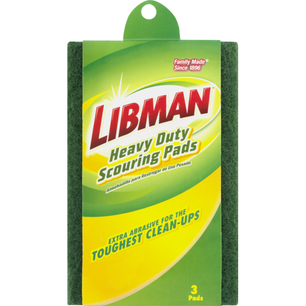 Cleaning Products Libman Scouring Pads, Heavy Duty hero