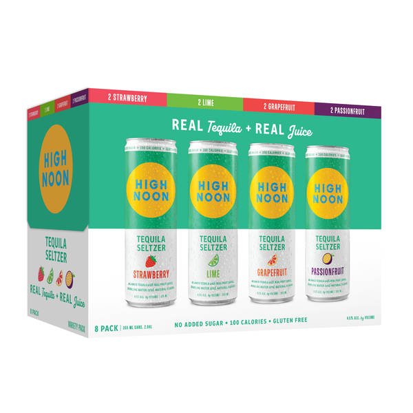 High Noon Tequila Hard Seltzer Variety Pack 8 hero