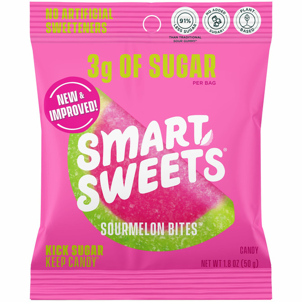 Candy & Chocolate SmartSweets Candy, Sourmelon Bites hero