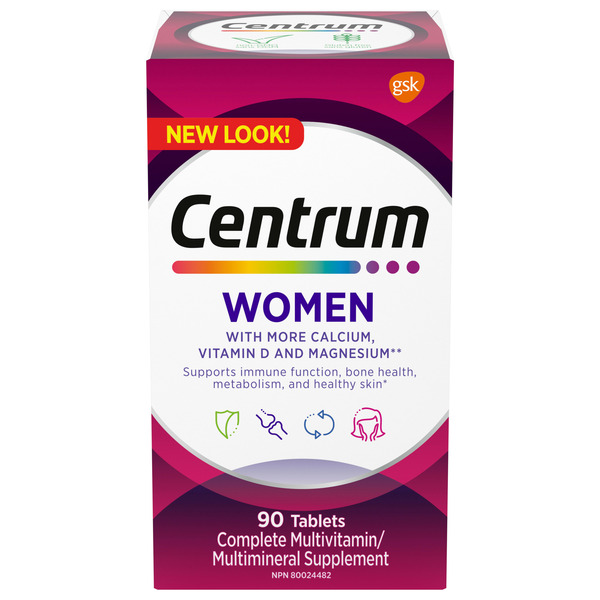 Other Vitamins & Supplements Centrum Complete Multivitamin/Mineral Supplement Women hero