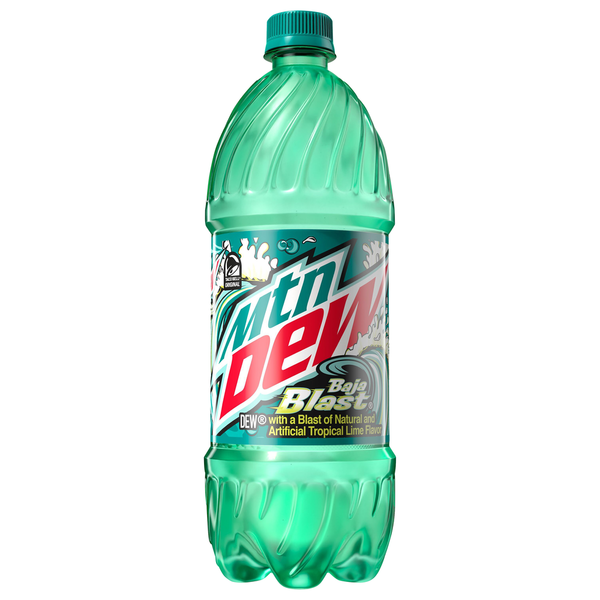 Soft Drinks Mountain Dew Soda, Baja Blast hero