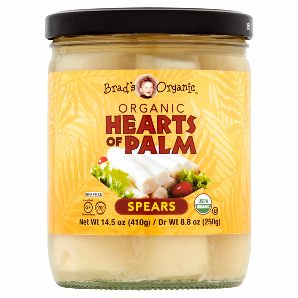 Canned & Jarred Vegetables Brad's Organic Organic Hearts Of Palm Spears hero