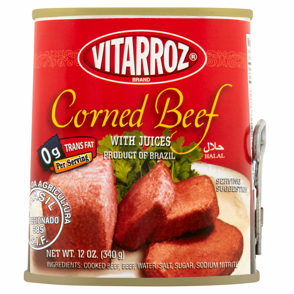 Juice & Nectars VITARROZ Corned Beef, with Juices hero