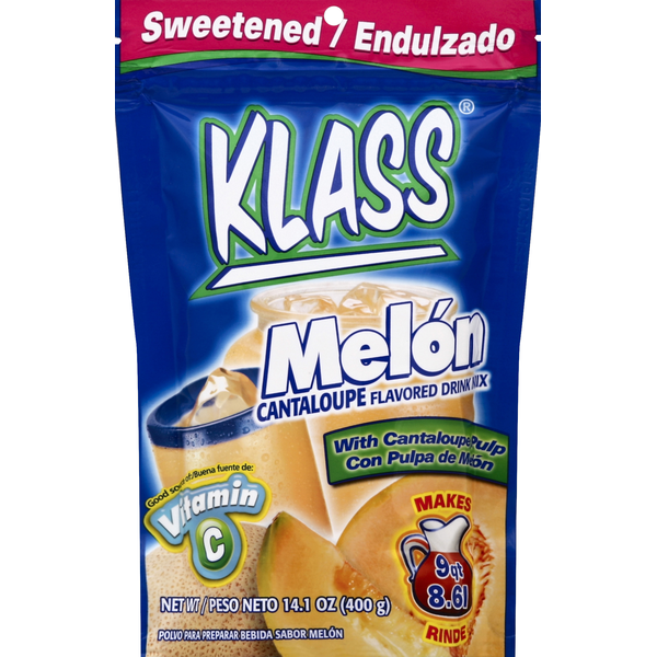 Drink Mixes Klass Drink Mix, Cantaloupe Flavored hero