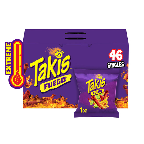 Chips & Pretzels Takis Fuego Rolled Tortilla Chips Multipack hero