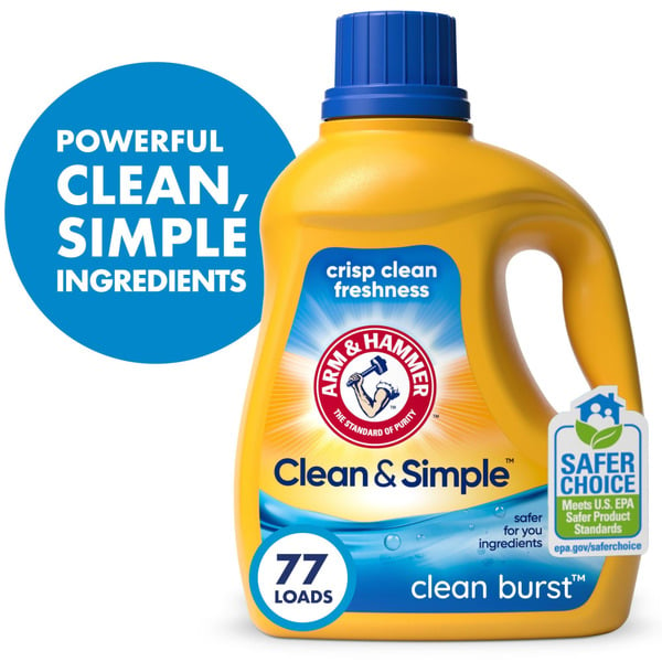 Laundry Arm & Hammer Clean & Simple hero