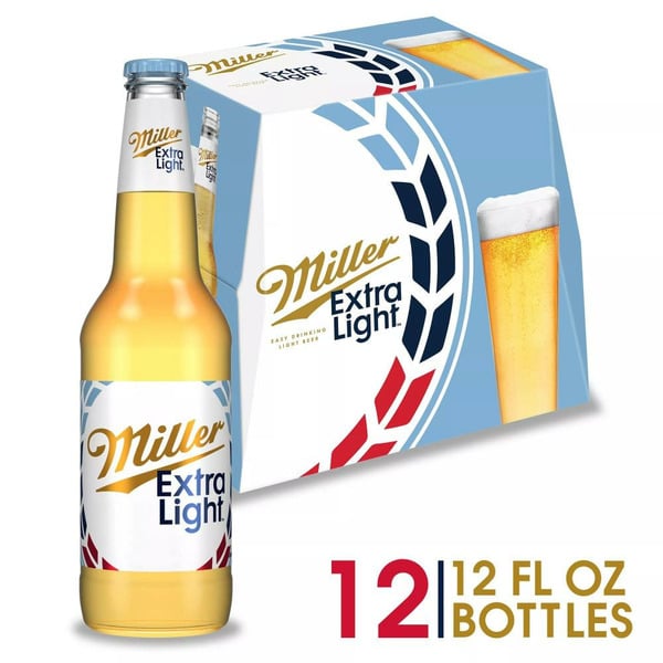 Beers & Coolers Miller Extra Light Low Calorie Beer hero