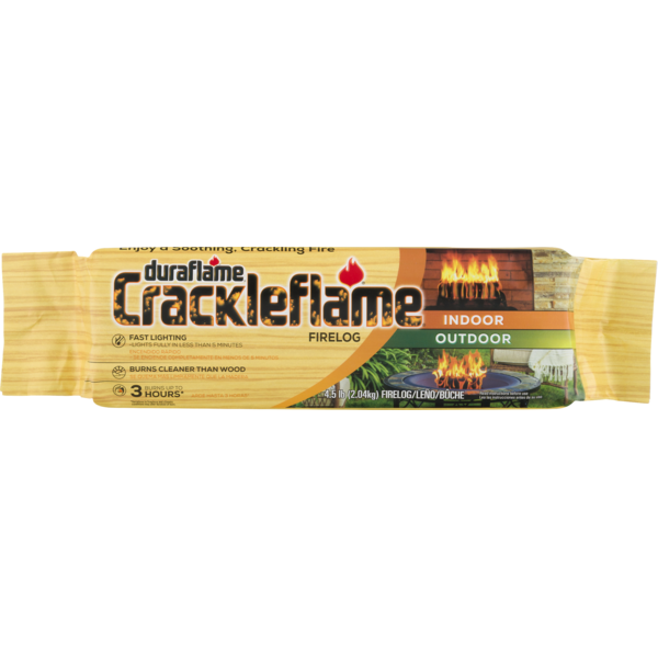 Garden duraflame Crackleflame® 3-hr Indoor / Outdoor Firelog hero