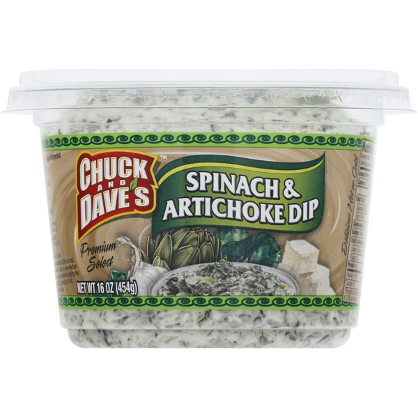 Preserved Dips & Spreads Chuck and Dave's Dip, Spinach & Artichoke hero