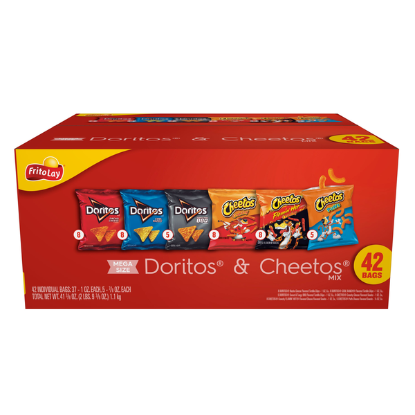 Chips & Pretzels Frito Lay Doritos & Cheetos Mix Variety hero