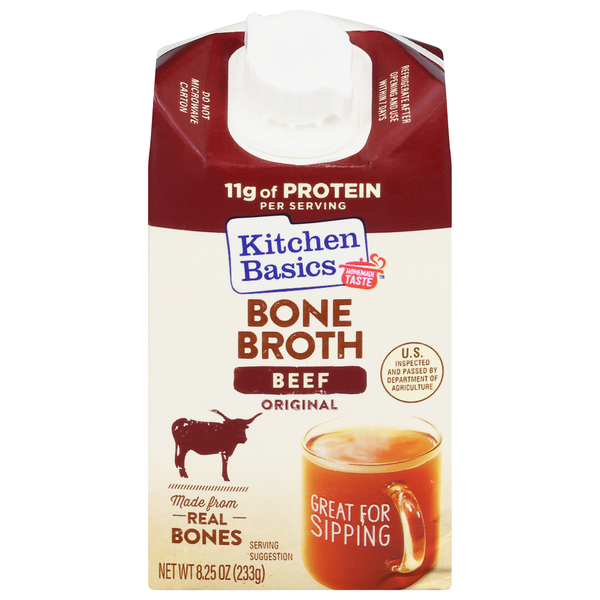 Kitchen Basics Bone Broth, Beef, Original hero