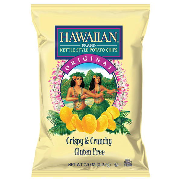 Chips & Pretzels Hawaiian Kettle Style Potato Chips Potato Chips, Original, Kettle Style hero