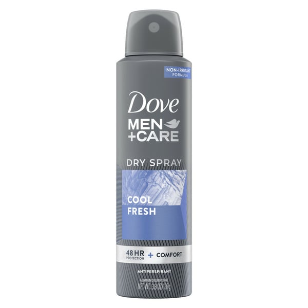 Deodorants Dove Men+Care Dry Spray Antiperspirant Deodorant Cool Fresh hero