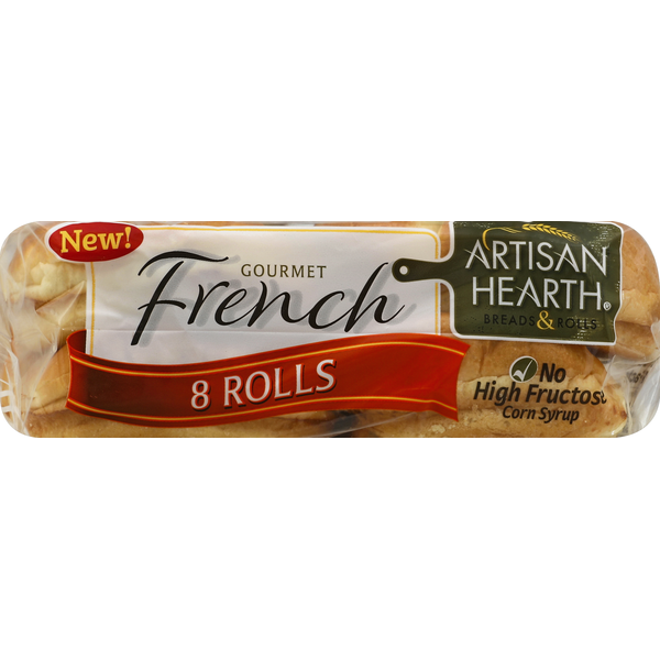 Buns & Rolls Artisan Hearth Rolls, French hero