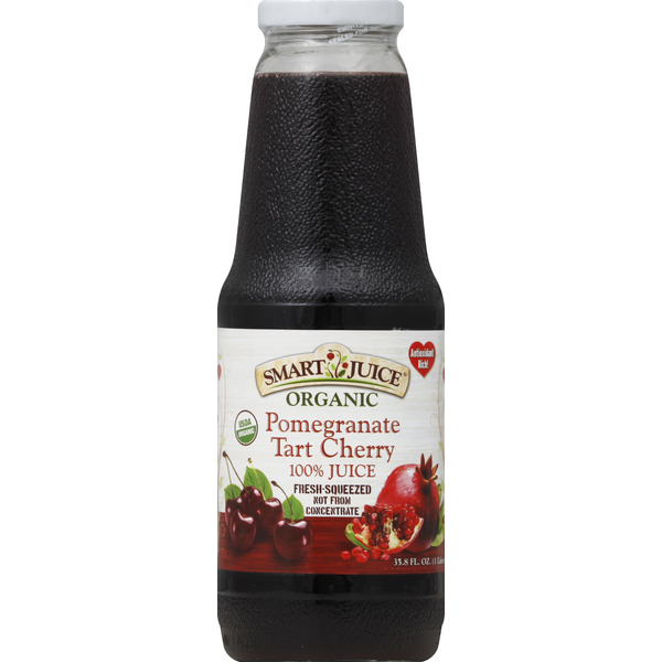 Juice & Nectars SMART JUICE 100% Juice, Organic, Pomegranate Tart Cherry hero