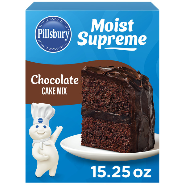 Doughs, Gelatins & Bake Mixes Pillsbury Moist Supreme Chocolate Cake Mix hero