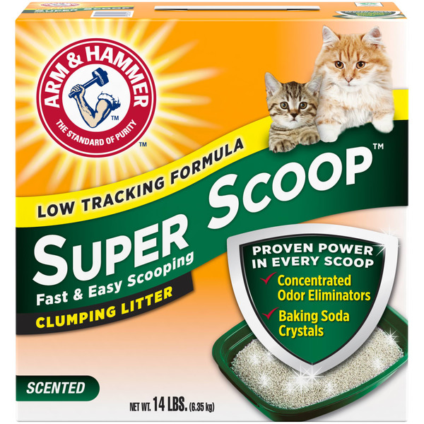 Cat Food & Care Arm & Hammer Super Scoop Clumping Cat Litter hero