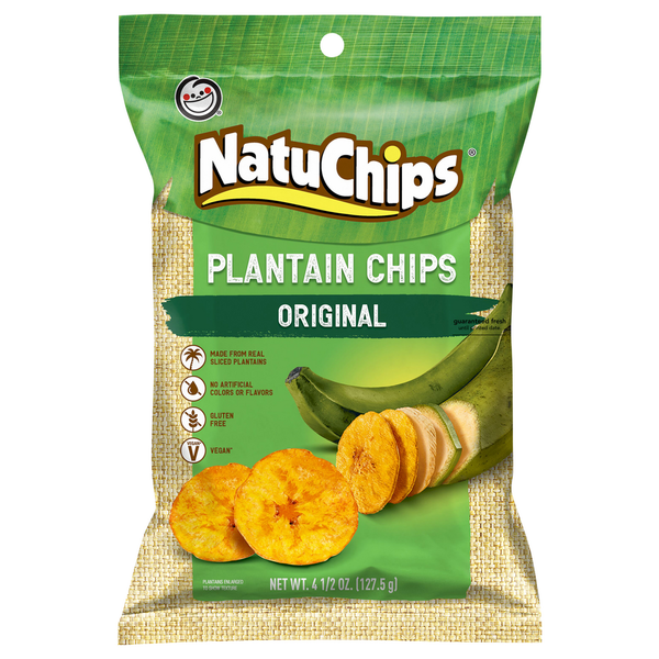 Frito-Lay NATUCHIPS Plantain Chips, Original hero