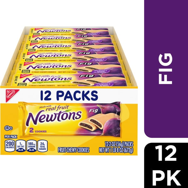 Packaged Cookies NEWTON Soft & Fruit Chewy Fig Cookies (Fig Bars), Snack Packs hero