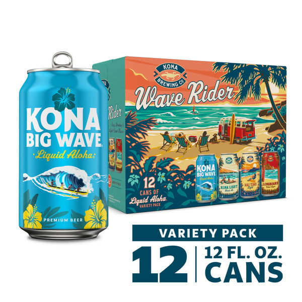 Craft Beer Kona Brewing Co. Wave Rider Variety hero