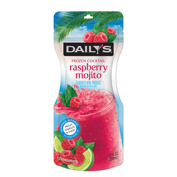 Boxed & Packaged Wine Daily's Raspberry Mojito Frozen Cocktail hero