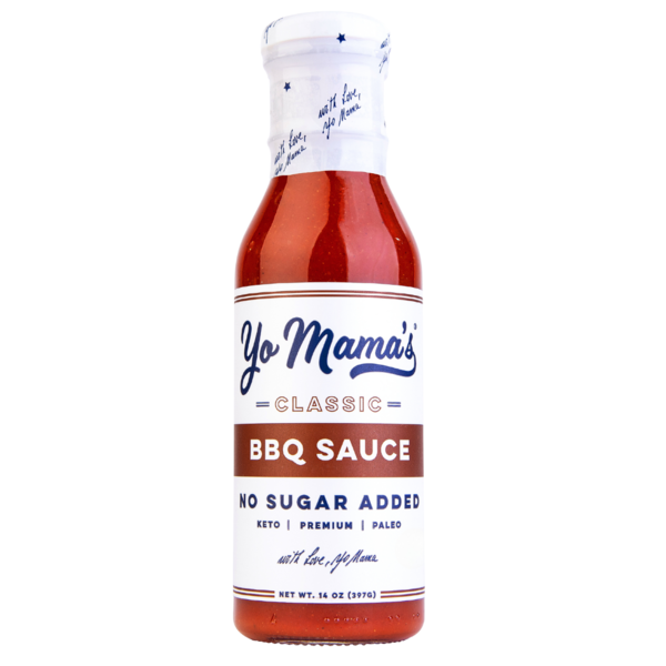 Condiments Yo Mama's Foods BBQ Sauce hero