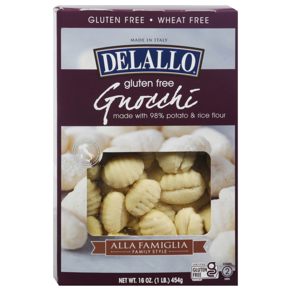 DeLallo Gnocchi, Gluten Free, Family Style hero