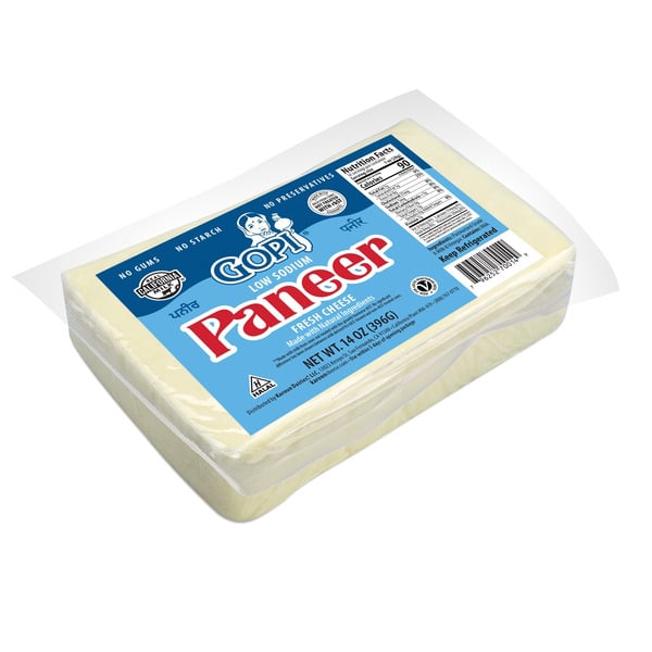 Packaged Cheese Gopi Paneer, Whole Milk hero