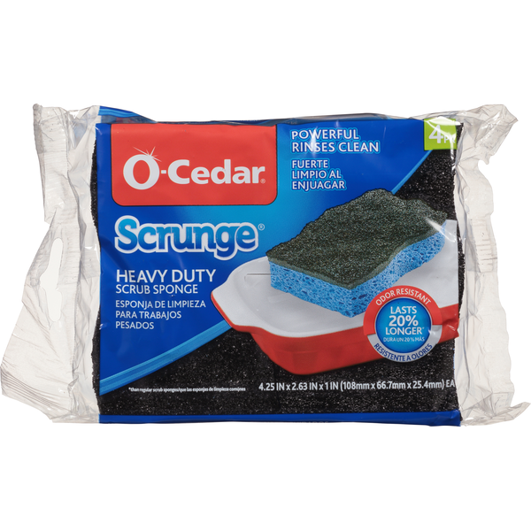 Cleaning Products O Cedar Scrub Sponge, Heavy Duty hero