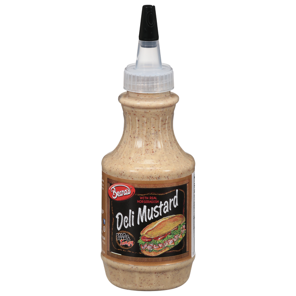 Condiments Bearo's Deli Mustard, Bold & Tangy hero