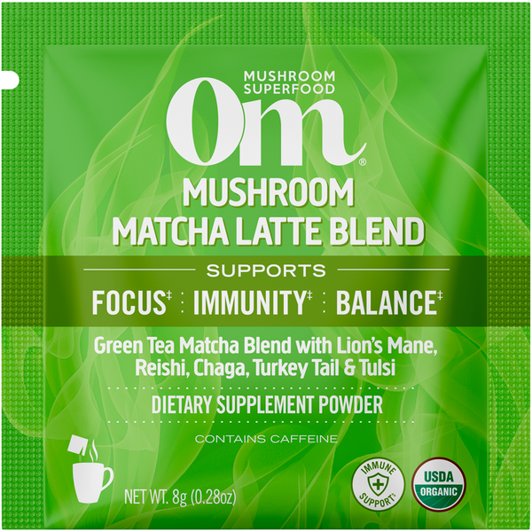 Mushrooms, Herbs & Tinctures Om Mushroom Matcha Latte Blend hero