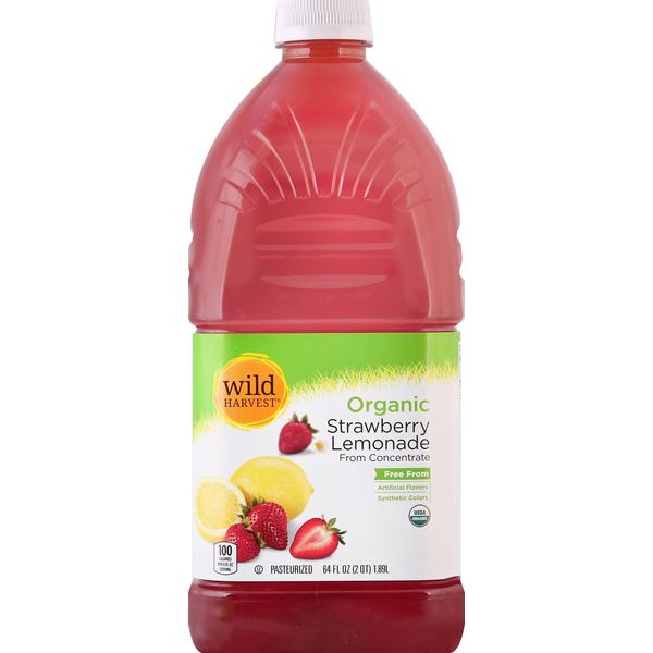 Juice & Nectars Wild Harvest Strawberry Lemonade hero