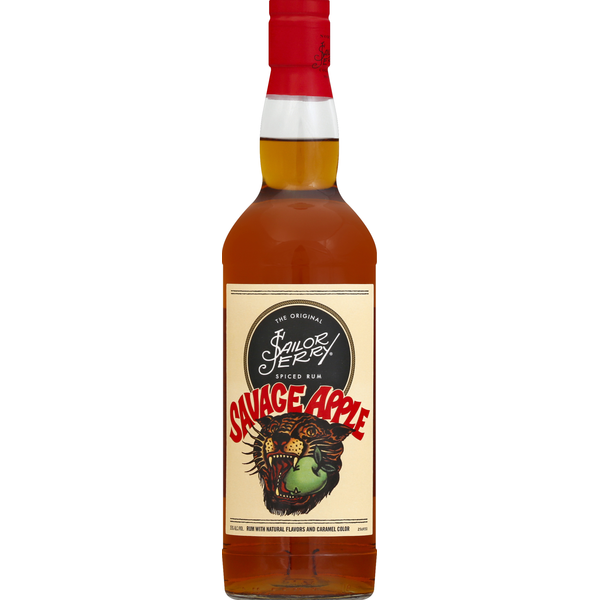 Rum Sailor Jerry Rum, Savage Apple, Spiced hero