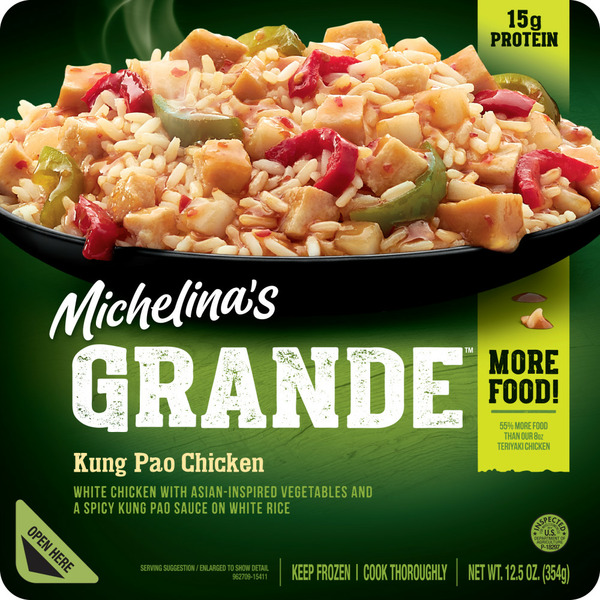 Frozen Meals Michelina's Kung Pao Chicken and Rice hero