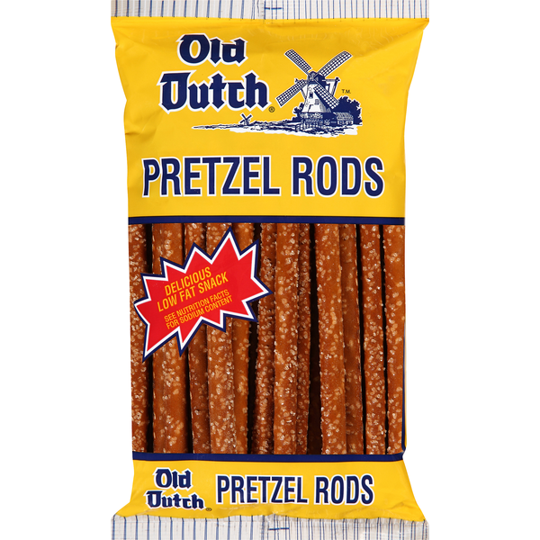 Chips & Pretzels Old Dutch Pretzel Rods hero