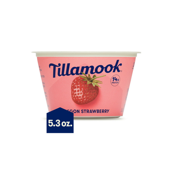 Yogurt Tillamook Oregon Strawberry Greek Yogurt hero