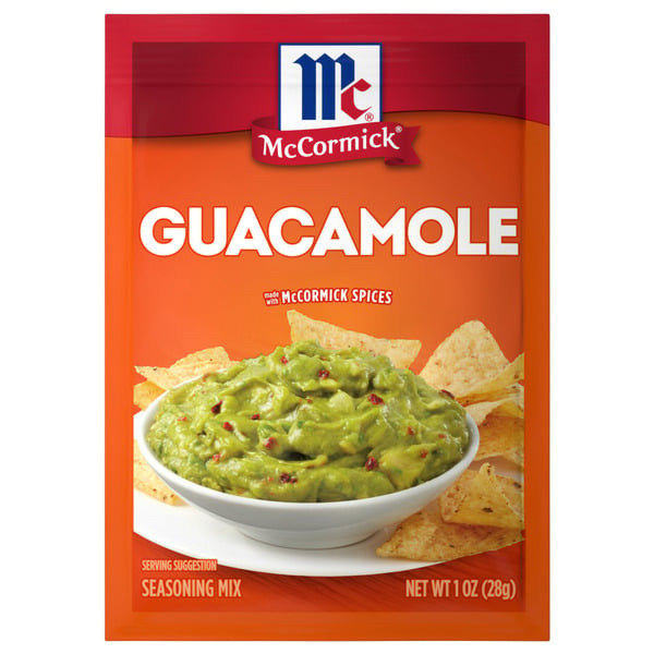 Preserved Dips & Spreads McCormick® Guacamole Seasoning Mix hero